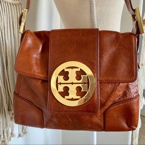 Tory Burch Cognac Leather Purse
